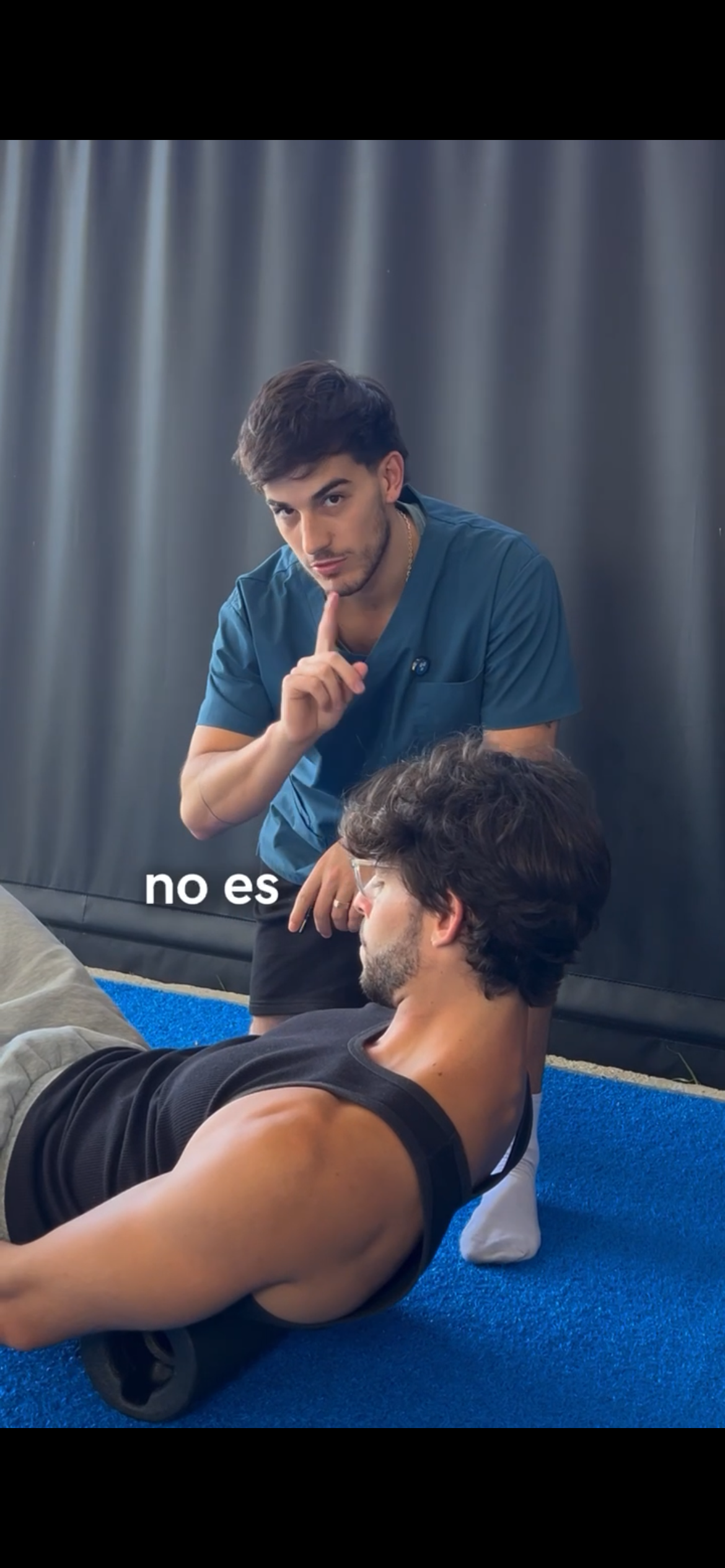 Joaquín Cazenave, fisioterapeuta